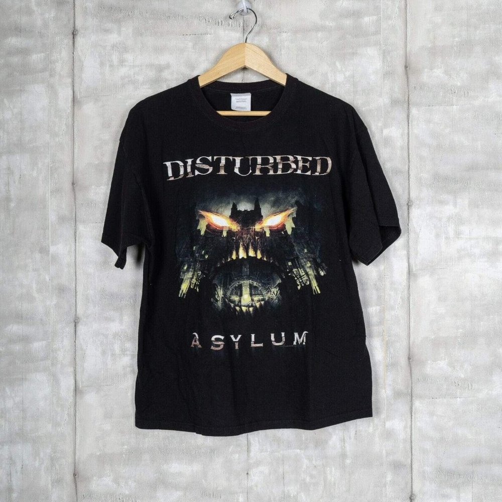 2010 Disturbed Asylum Concert Tour Vintage T-Shirt